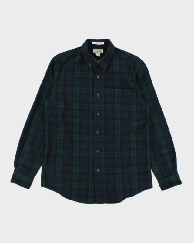 Vintage 90's L.L. Bean Button Up Flannel Shirt - M sold by Rokit