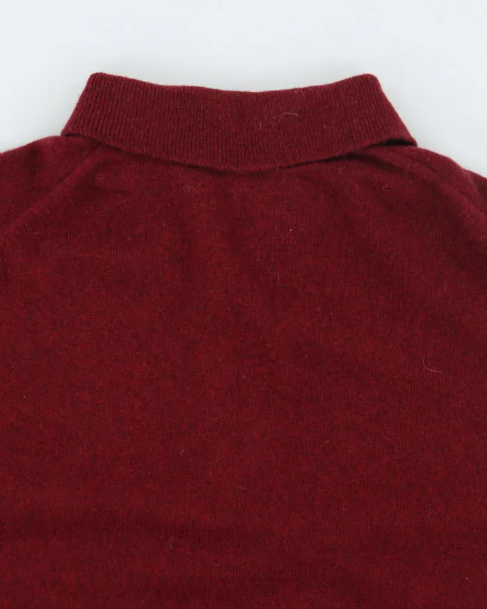 Vintage 80's Lambswool Button Up Longsleeve Knit Jumper - S sold by Rokit product image thumbnail 4