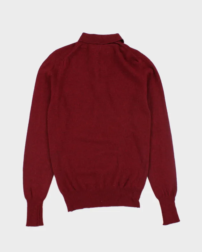 Vintage 80's Lambswool Button Up Longsleeve Knit Jumper - S sold by Rokit product image thumbnail 2