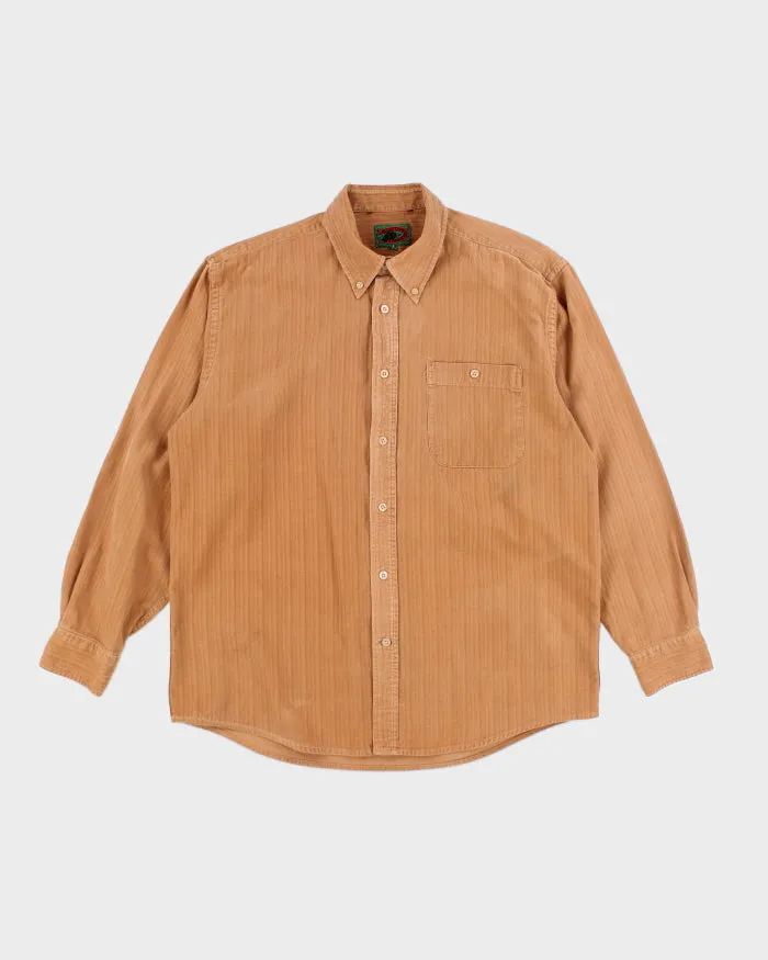 Vintage Boston Traders Corduroy Shirty - L sold by Rokit