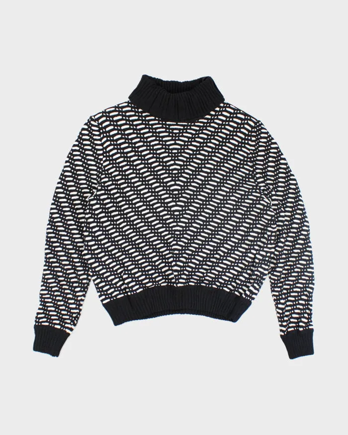 Vintage 80s St John Shoulder Pad Knitted Jumper - M sold by Rokit