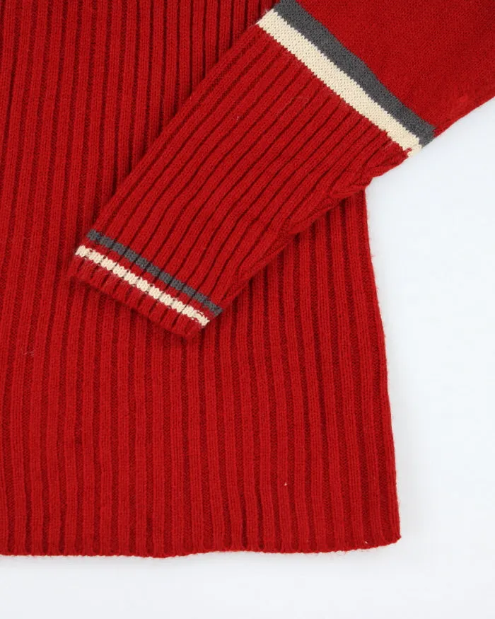 Vintage 90's Cache Creek Chunky Patterned Knit Jumper- L sold by Rokit product image thumbnail 4