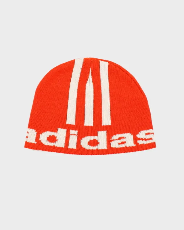 Vintage Y2K Adidas Reversible Skull Toque Beanie - OS sold by Rokit