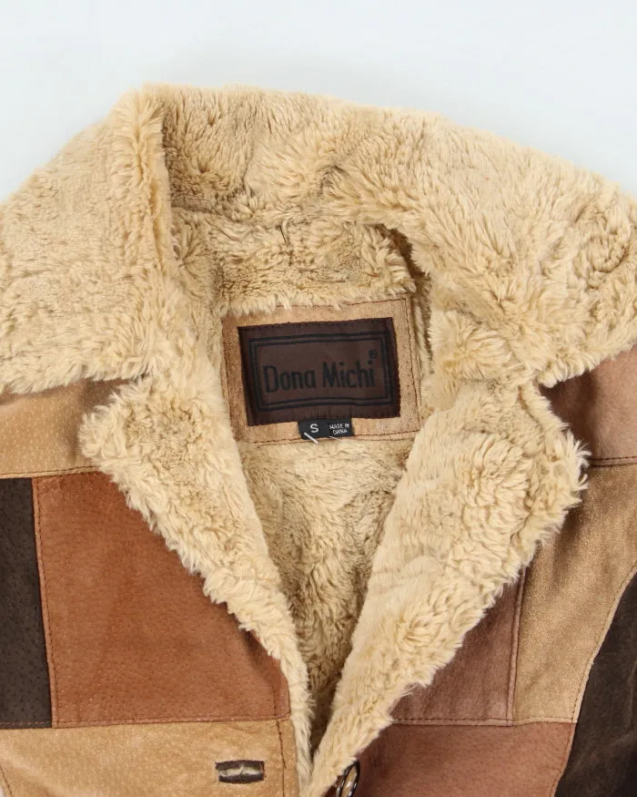 Vintage Dona Michi Patchwork Coat - S sold by Rokit product image thumbnail 3