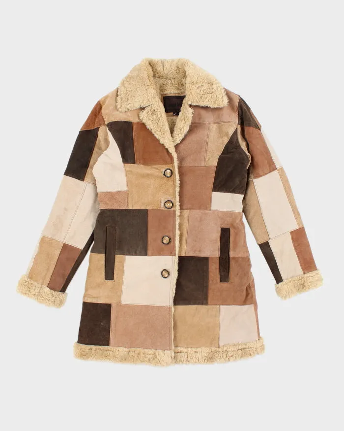 Vintage Dona Michi Patchwork Coat - S sold by Rokit