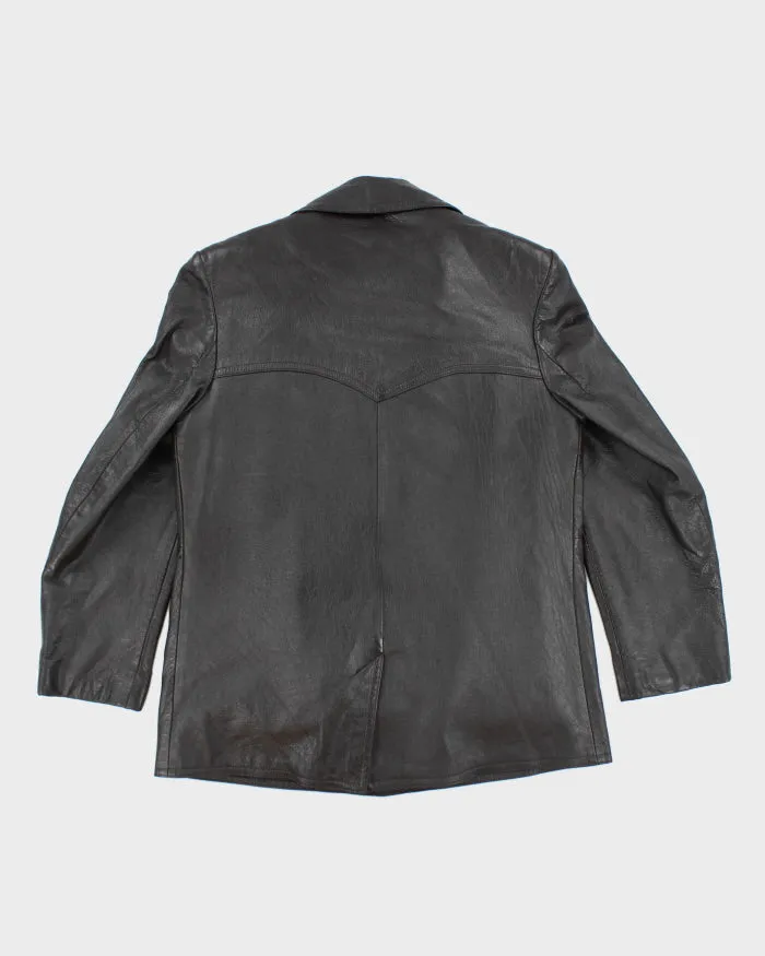 Vintage Hudson's Bay Lined Leather Jacket - M sold by Rokit product image thumbnail 2