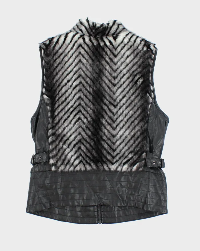 Y2k 00s Guess Faux Fur Gilet - M sold by Rokit product image thumbnail 2