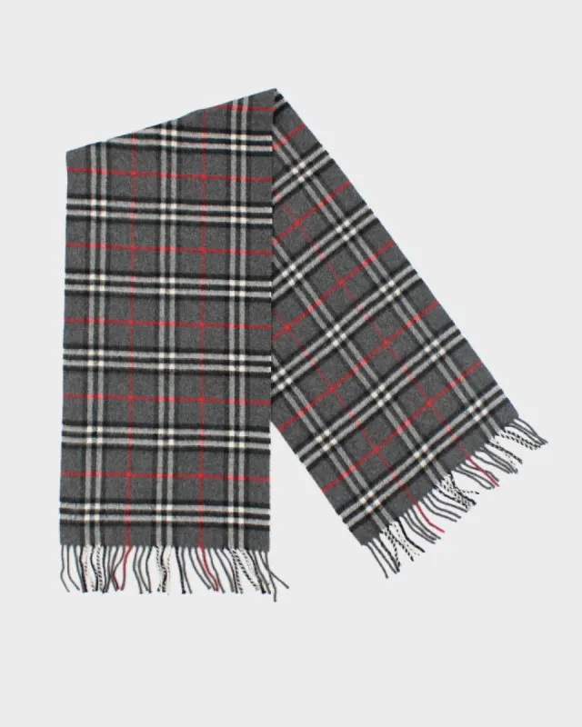 Vintage Burberry Cashmere Scarf sold by Rokit