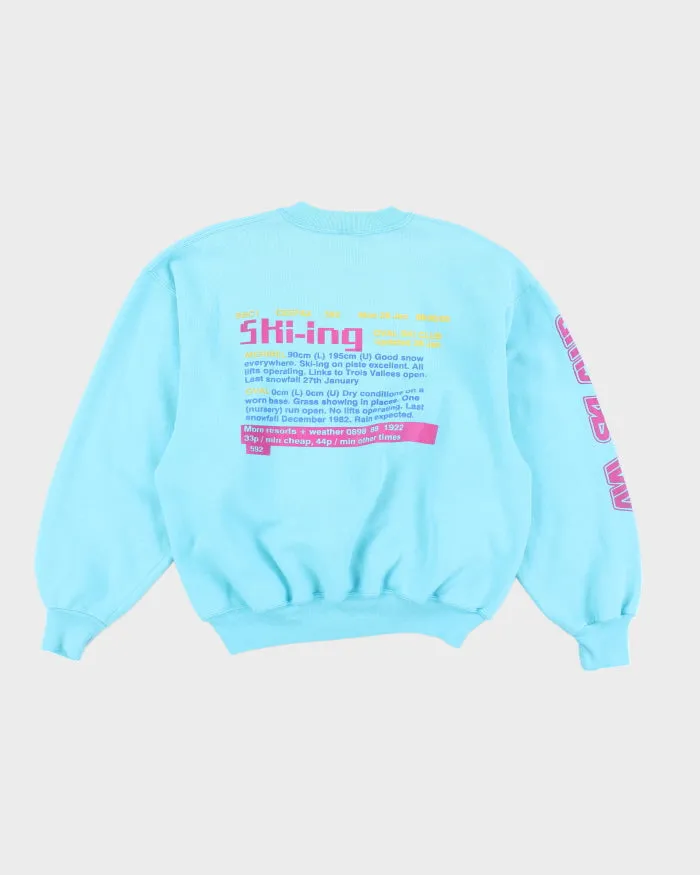 Vintage 90's Meribel Ski Graphic Sweatshirt - L sold by Rokit product image thumbnail 2