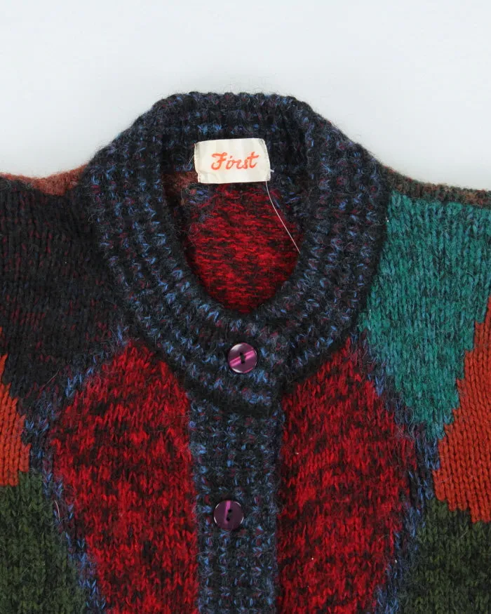 Vintage 80s Chunky Knit Cardigan - L sold by Rokit product image thumbnail 3