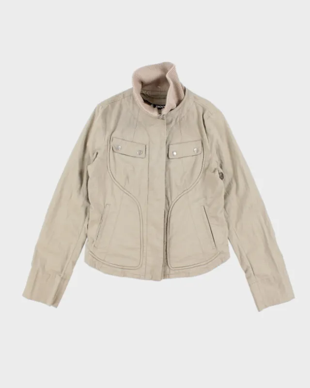 Vintage Women's Y2K DKNY Cropped Zip Up Jacket - M sold by Rokit