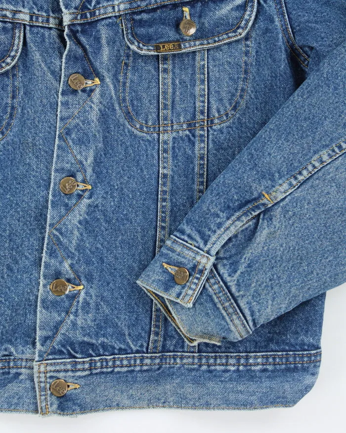 Vintage 80's Lee Storm Rider Lined Heavyweight Denim Jacket - M sold by Rokit product image thumbnail 4
