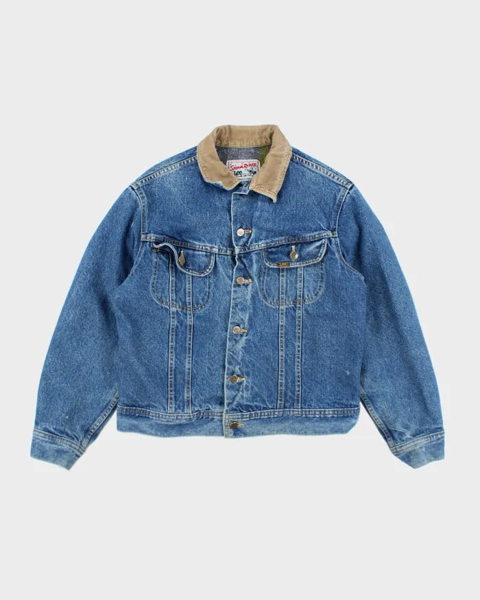 Vintage 80's Lee Storm Rider Lined Heavyweight Denim Jacket - M sold by Rokit