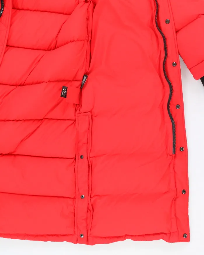 Vintage TNA Super Puff Long Quilted Hooded Jacket - XS sold by Rokit product image thumbnail 5