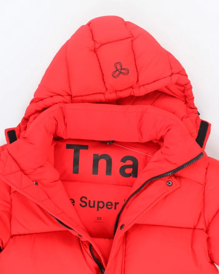 Vintage TNA Super Puff Long Quilted Hooded Jacket - XS sold by Rokit product image thumbnail 3
