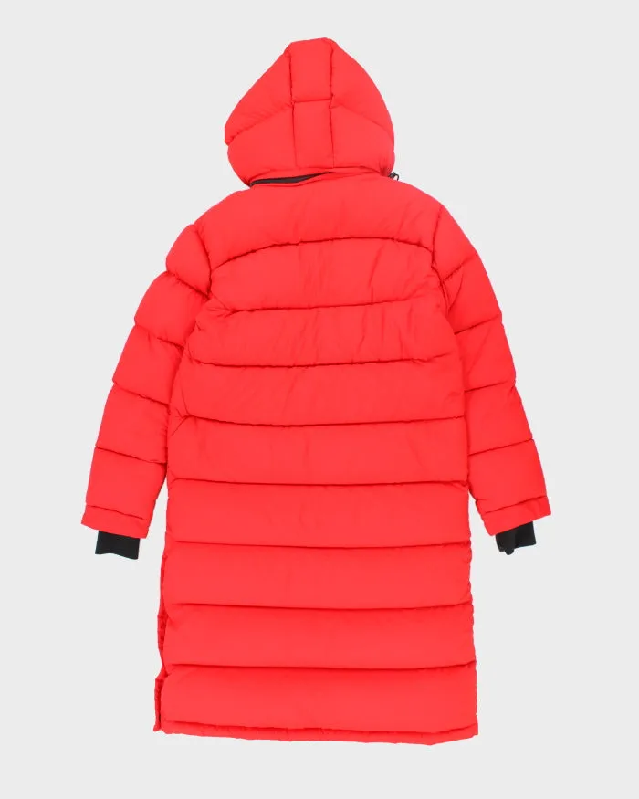 Vintage TNA Super Puff Long Quilted Hooded Jacket - XS sold by Rokit product image thumbnail 2