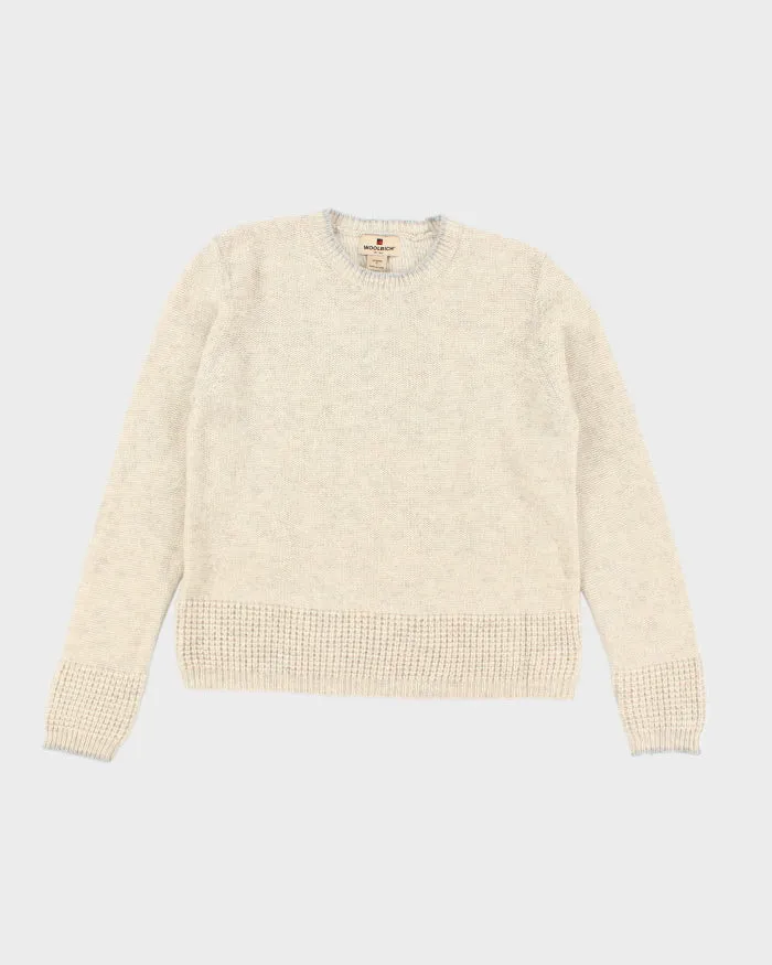 Vintage 2000's Women's Eddie Bauer Lightweight Wool Knit Jumper - S sold by Rokit