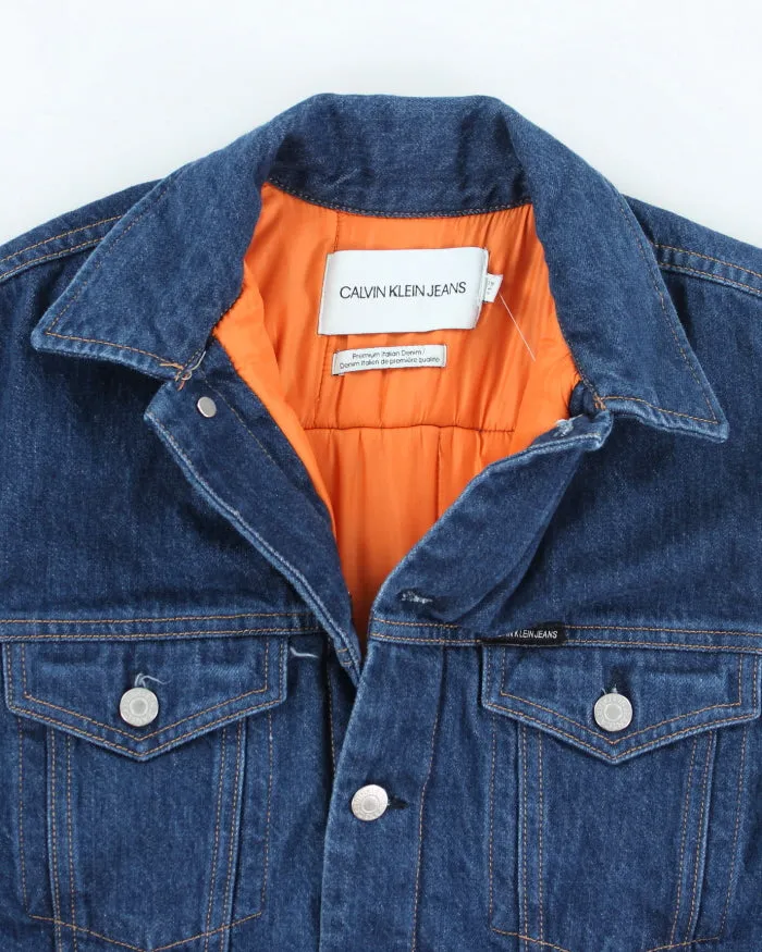Vintage 90's Calvin Klein Heavyweight Denim Jacket - M sold by Rokit product image thumbnail 3