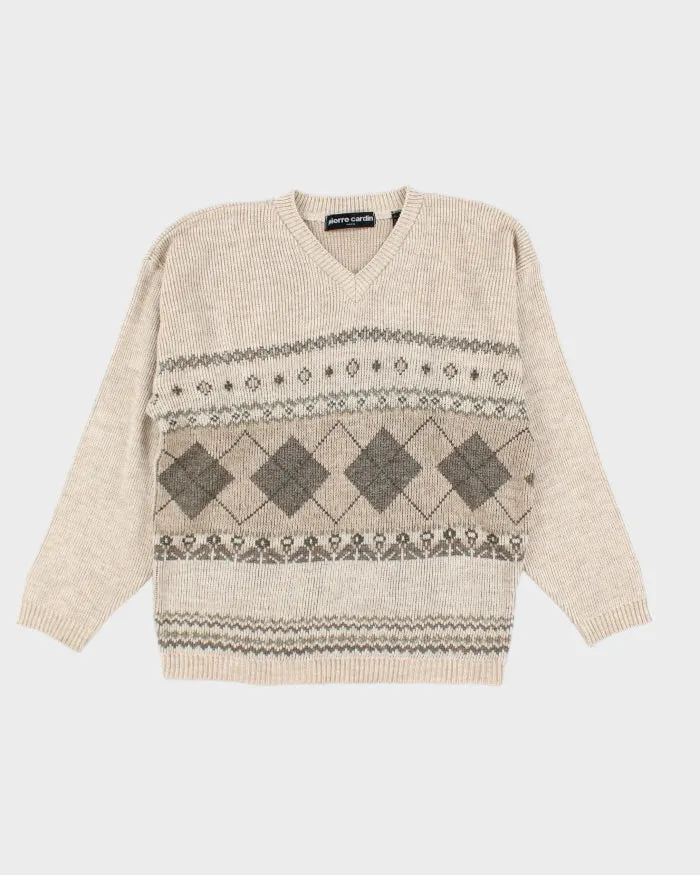 Vintage Pierre Cardin Wool Blend Jumper - S sold by Rokit