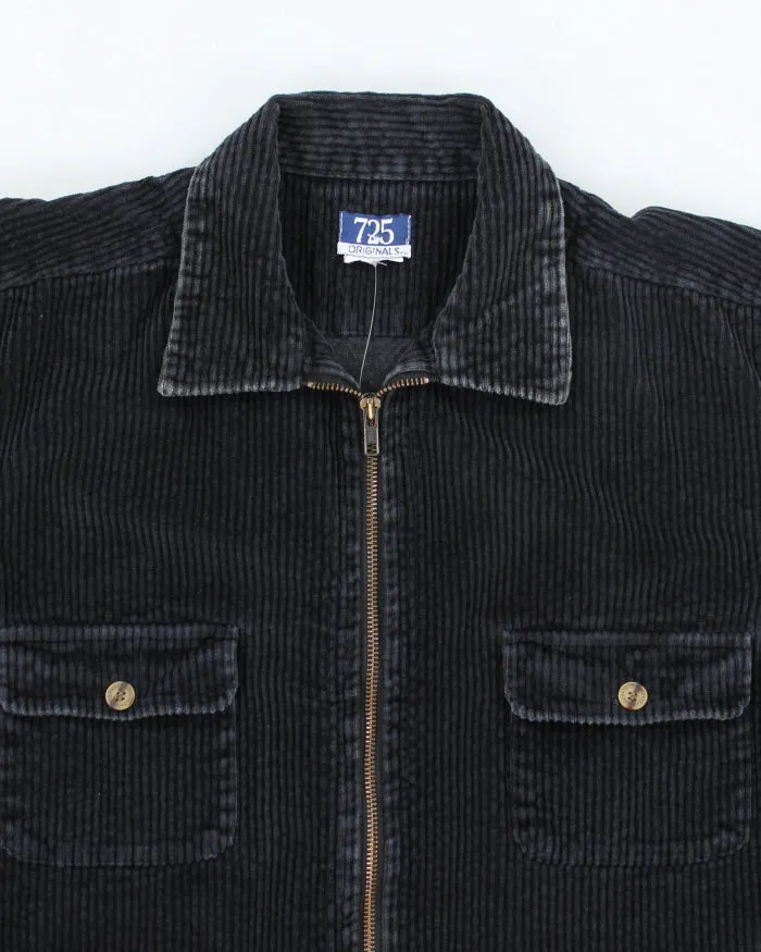 Vintage 90's 725 Originals Zip Up Corduroy Shirt - M sold by Rokit product image thumbnail 3