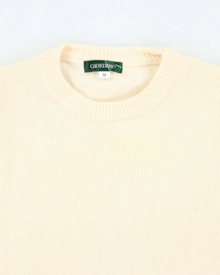 Vintage Giordano Lambswool Jumper - M sold by Rokit product image thumbnail 3