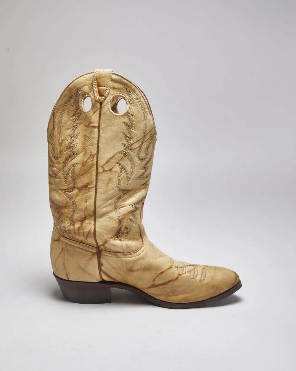 Vintage Leather Cowboy Boots - UK 12 sold by Rokit product image thumbnail 2
