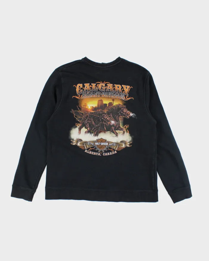 Vintage 90's Harley Davidson Graphic Print Sweatshirt - XL sold by Rokit product image thumbnail 2