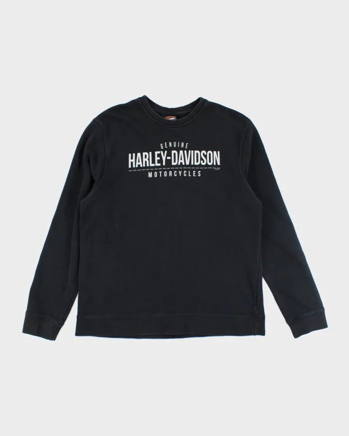 Vintage 90's Harley Davidson Graphic Print Sweatshirt - XL sold by Rokit