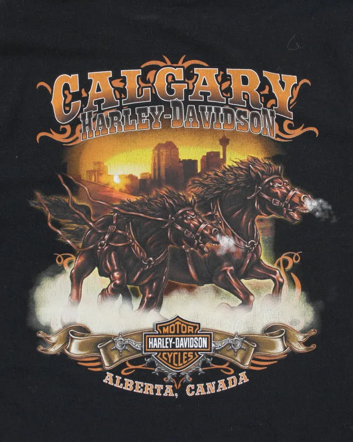 Vintage 90's Harley Davidson Graphic Print Sweatshirt - XL sold by Rokit product image thumbnail 4