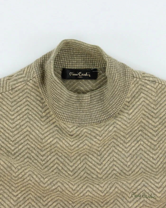 Vintage Pierre Cardin Green Pattern Knit Jumper - M sold by Rokit product image thumbnail 3