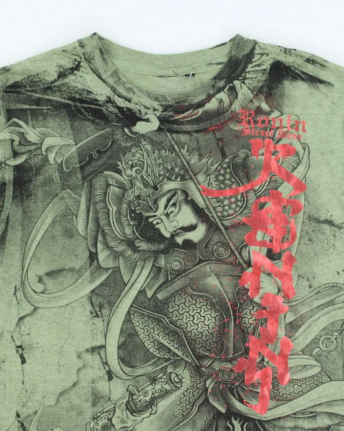 Y2k 00s Ronin Street Wear Long Sleeve T-shirt - M sold by Rokit product image thumbnail 3