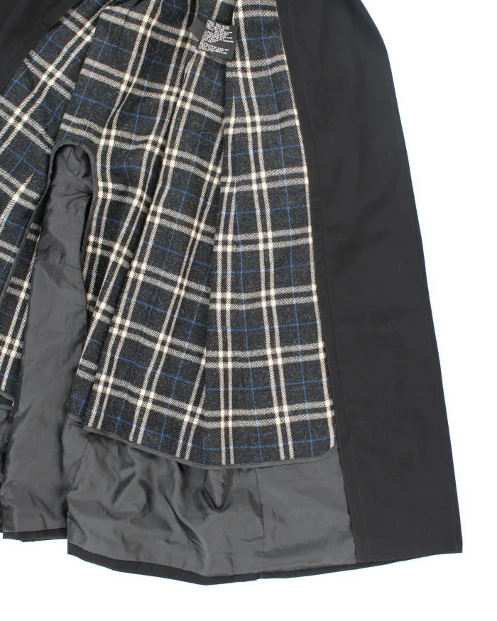 London Fog Black Lined Trench Coat - M sold by Rokit product image thumbnail 5