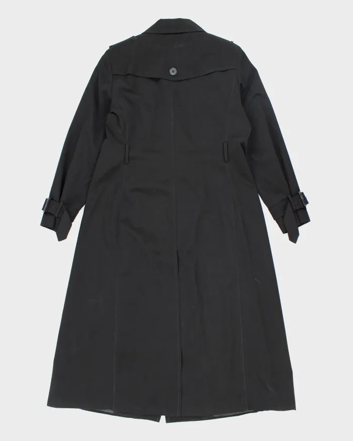 London Fog Black Lined Trench Coat - M sold by Rokit product image thumbnail 2