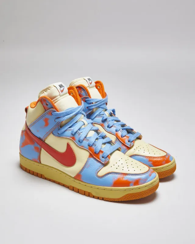 Nike Dunk High 1985 SP Acid Wash Saftey Orange Trainers - UK 7.5 sold by Rokit