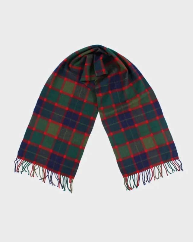 Vintage Drakes Wool Checked Scarf sold by Rokit