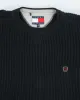 Vintage 2000's Tommy Hilfiger Chunk Embroidered Knit Jumper - L sold by Rokit