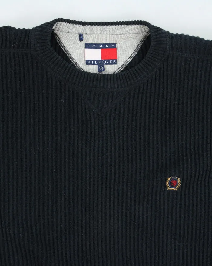 Vintage 2000's Tommy Hilfiger Chunk Embroidered Knit Jumper - L sold by Rokit product image thumbnail 3