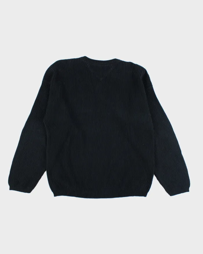 Vintage 2000's Tommy Hilfiger Chunk Embroidered Knit Jumper - L sold by Rokit product image thumbnail 2