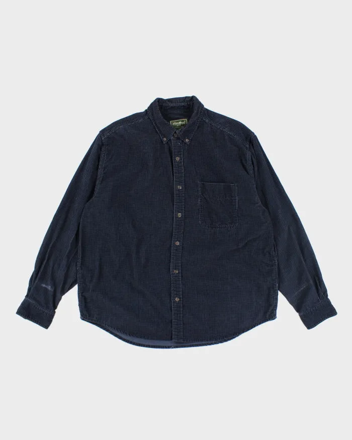 Vintage Eddie Bauer Corduroy Button Up Shirt - L sold by Rokit