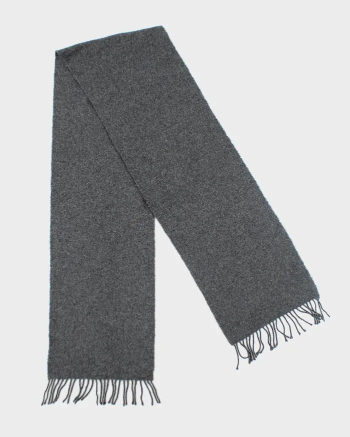 Vintage Tie Rack Grey Wool Scarf sold by Rokit product image thumbnail 2