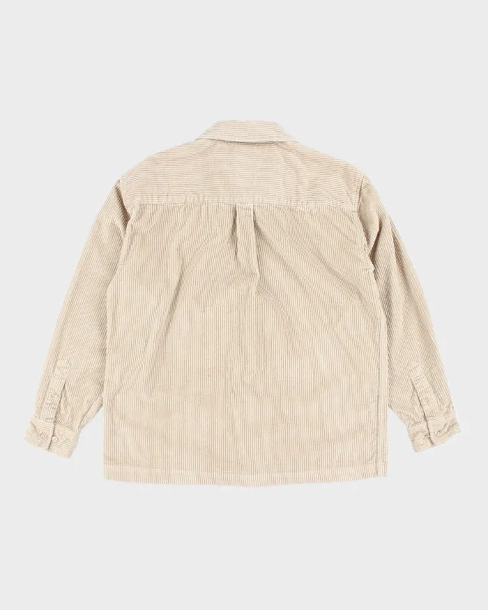 Afends Beige Corduroy Shirt - M sold by Rokit product image thumbnail 2