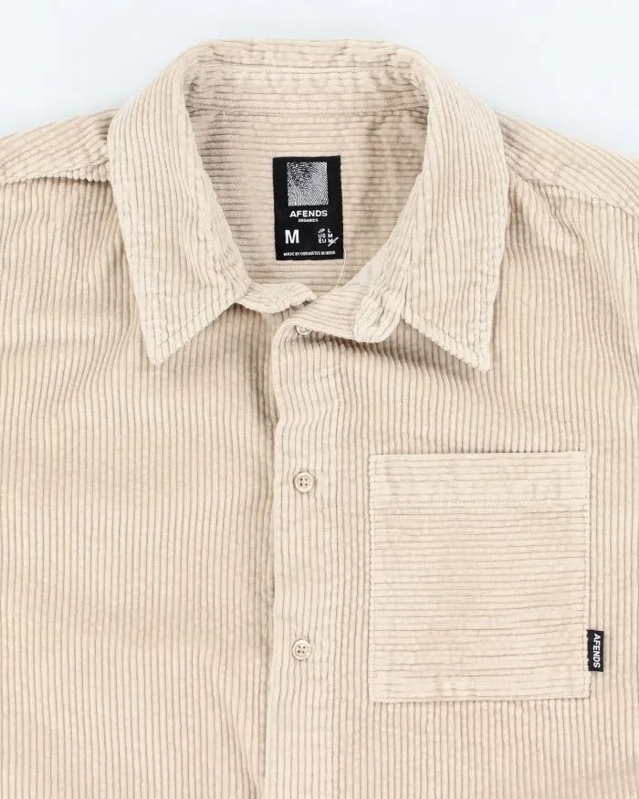 Afends Beige Corduroy Shirt - M sold by Rokit product image thumbnail 3