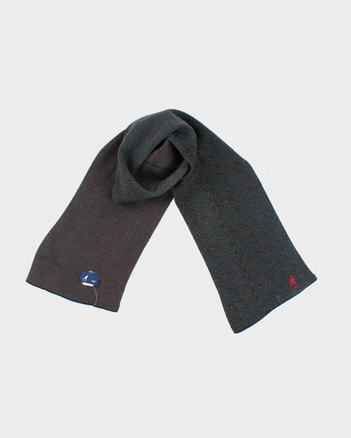 Kangol Grey Checked Scarf sold by Rokit product image thumbnail 2