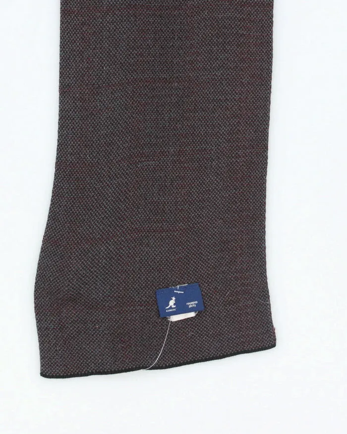 Kangol Grey Checked Scarf sold by Rokit product image thumbnail 4