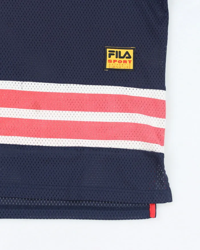 Vintage 90's Fila Embroidered Hockey Style Jersey - L sold by Rokit product image thumbnail 4