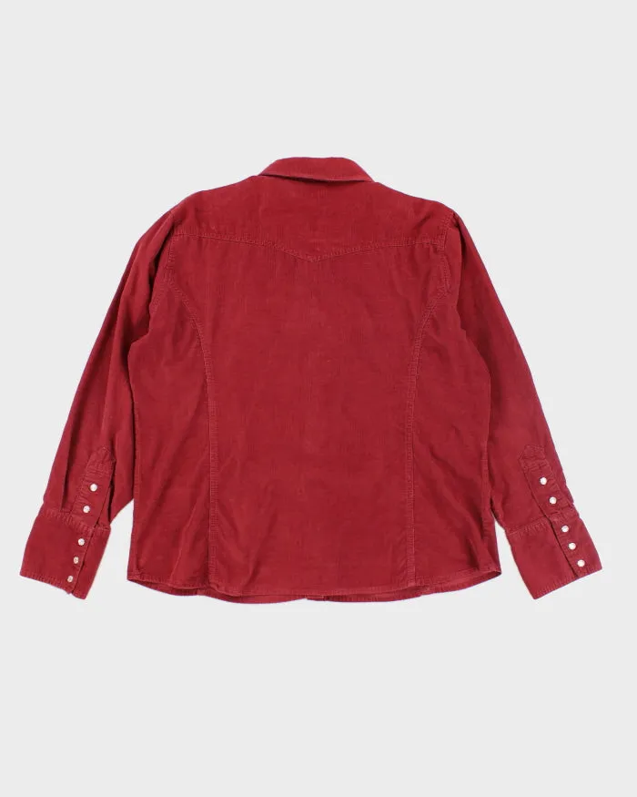 Vintage Women's Lee Corduroy Button Up Shirt - L sold by Rokit product image thumbnail 2