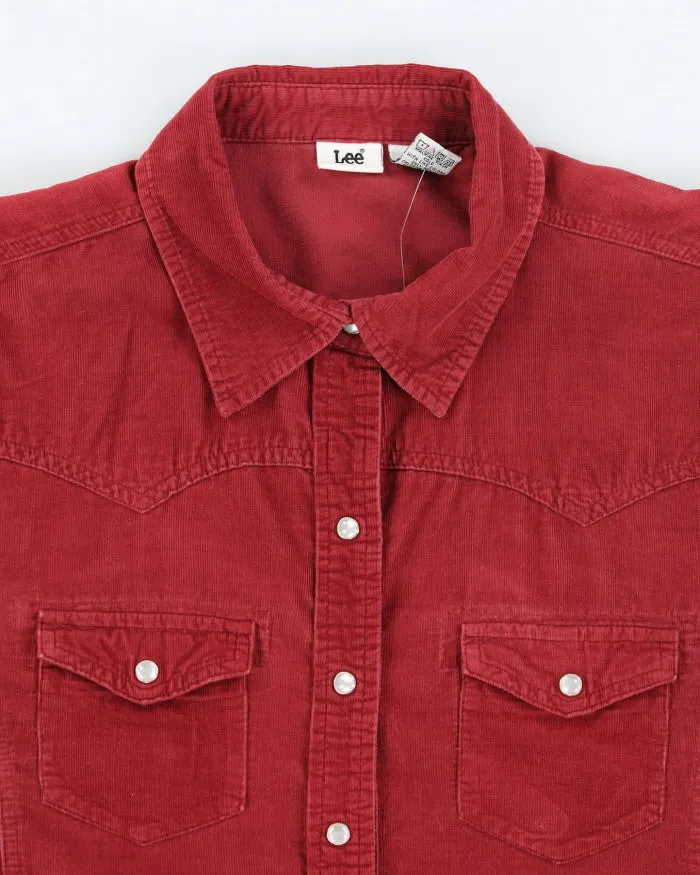 Vintage Women's Lee Corduroy Button Up Shirt - L sold by Rokit product image thumbnail 3