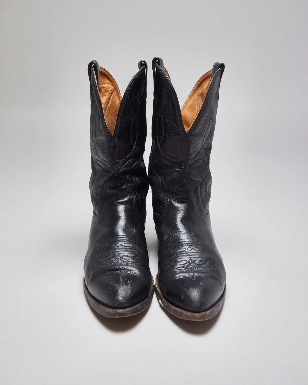 Vintage Leather Cowboy Boots - UK 10 sold by Rokit product image thumbnail 3