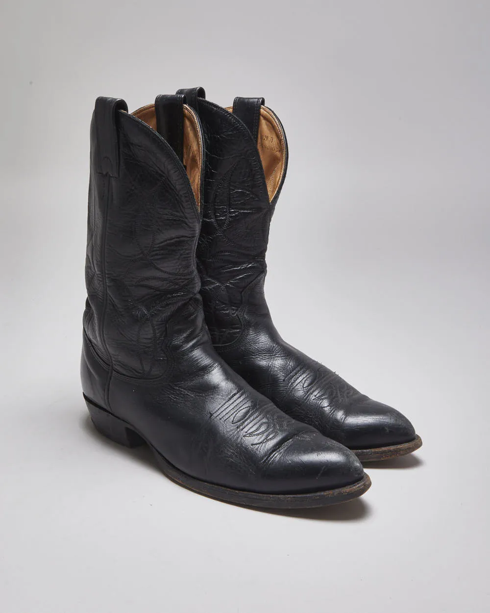 Vintage Leather Cowboy Boots - UK 10 sold by Rokit