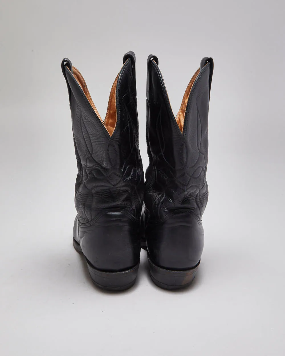 Vintage Leather Cowboy Boots - UK 10 sold by Rokit product image thumbnail 4